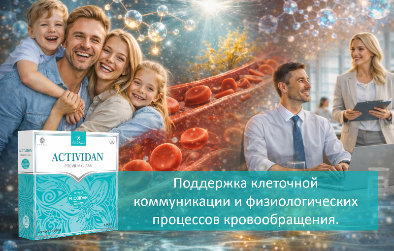 Врачебная конференция №260 - ACTIVIDAN: КЛЕТОЧНАЯ КОММУНИКАЦИЯ И ПОДДЕРЖКА ФИЗИОЛОГИЧЕСКИХ ПРОЦЕССОВ