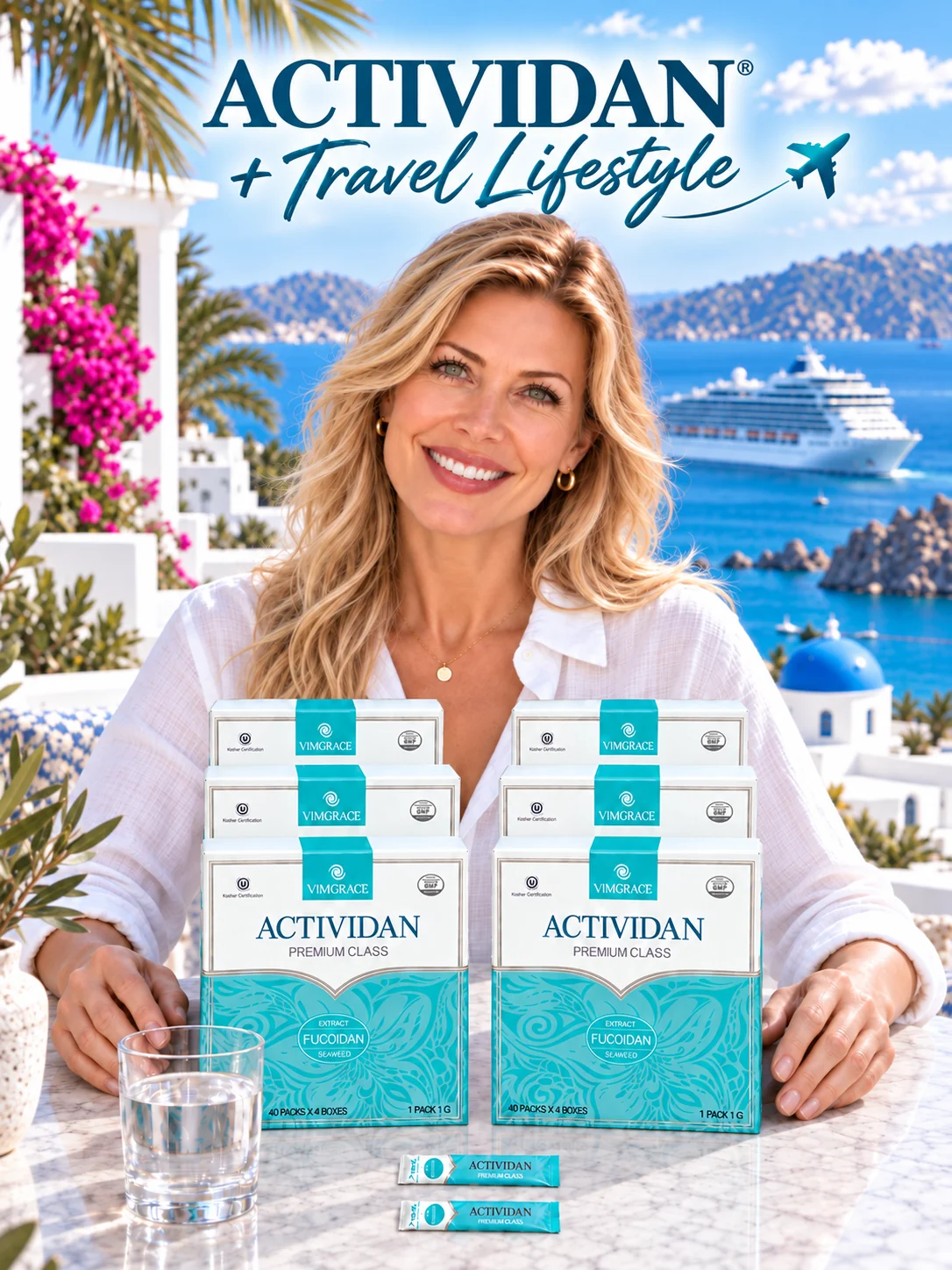 ACTIVIDAN + Travel Lifestyle · 240 sachets