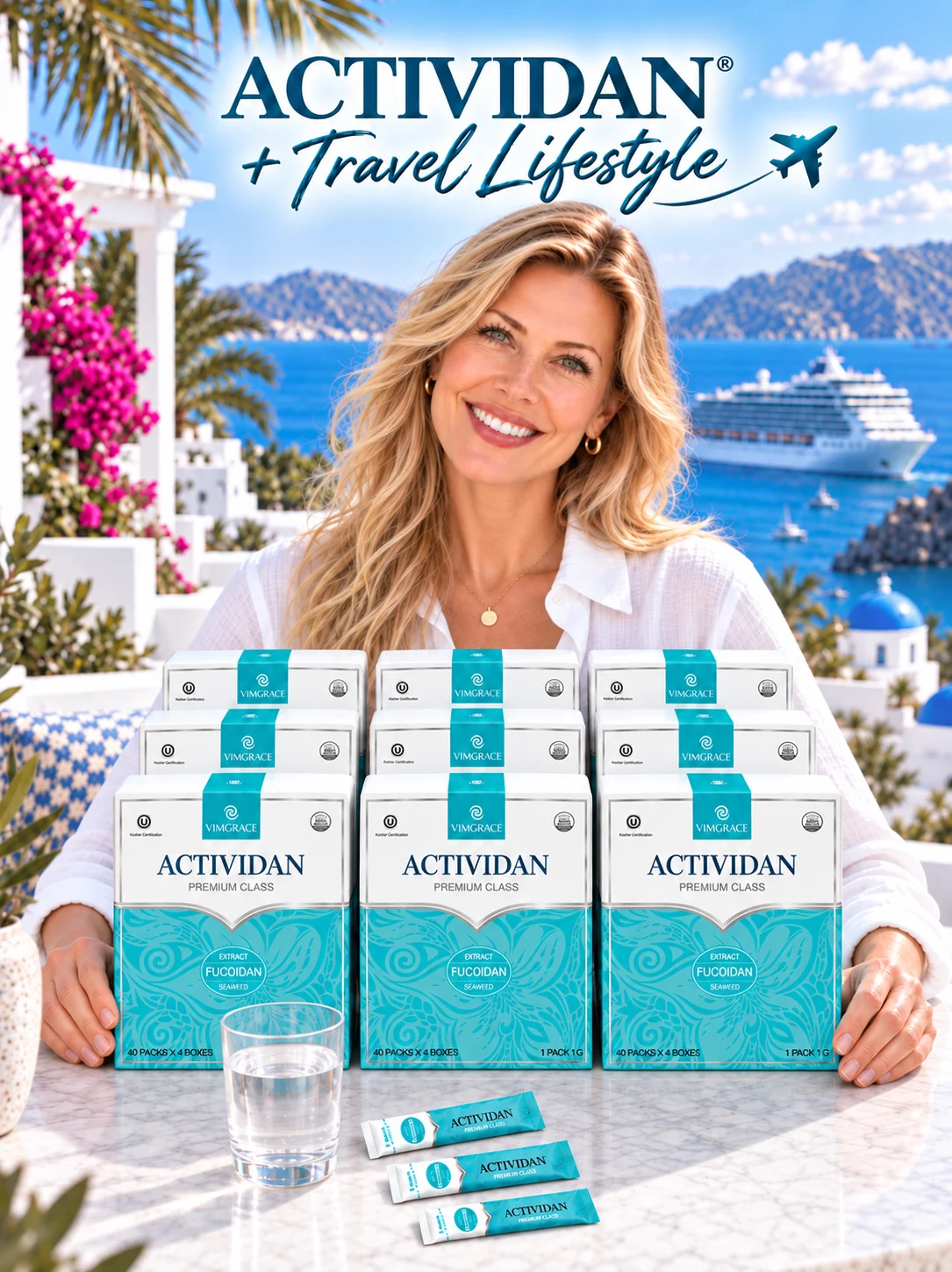 ACTIVIDAN + Travel Lifestyle · 360 sachets