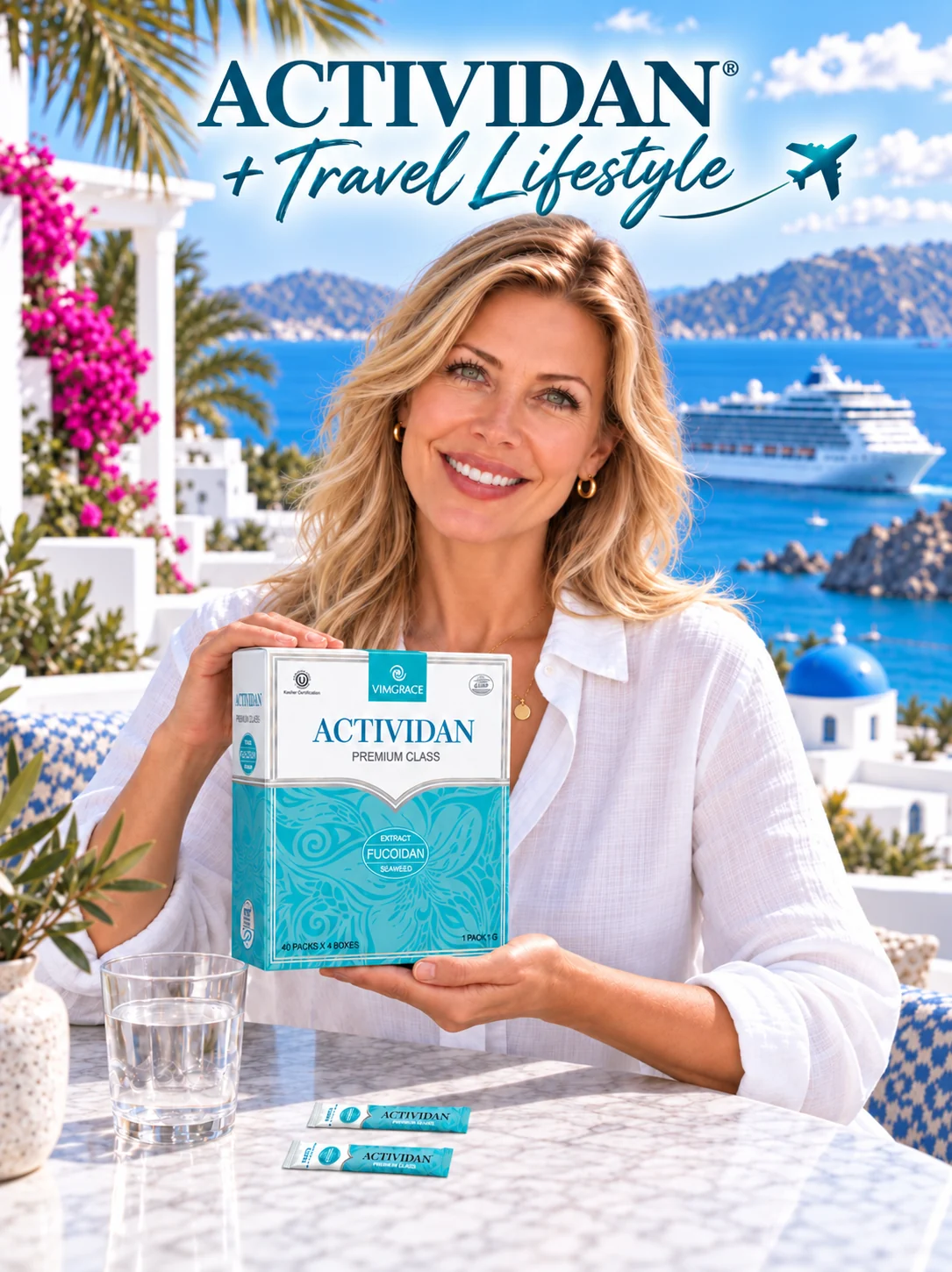 ACTIVIDAN + Travel Lifestyle · 40 sachets