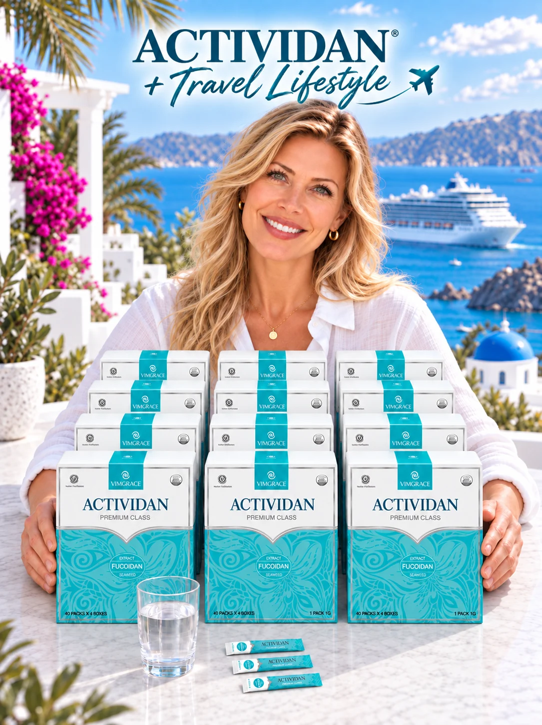 ACTIVIDAN + Travel Lifestyle · 480 sachets