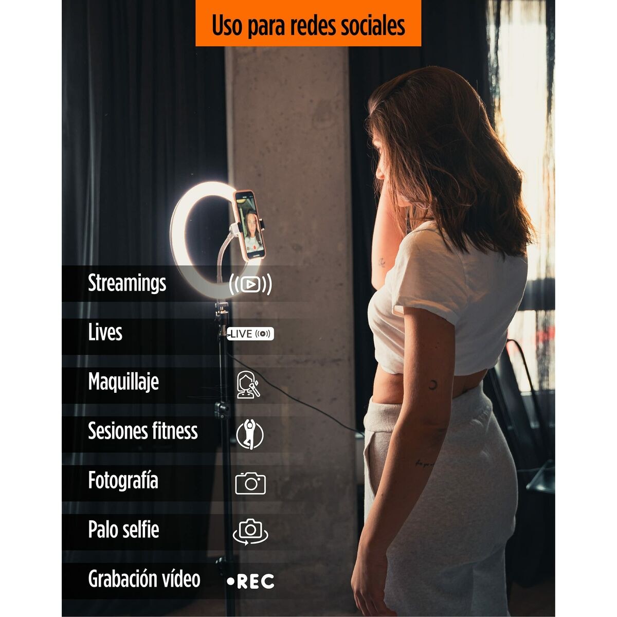 Selfie Ring Light 10W