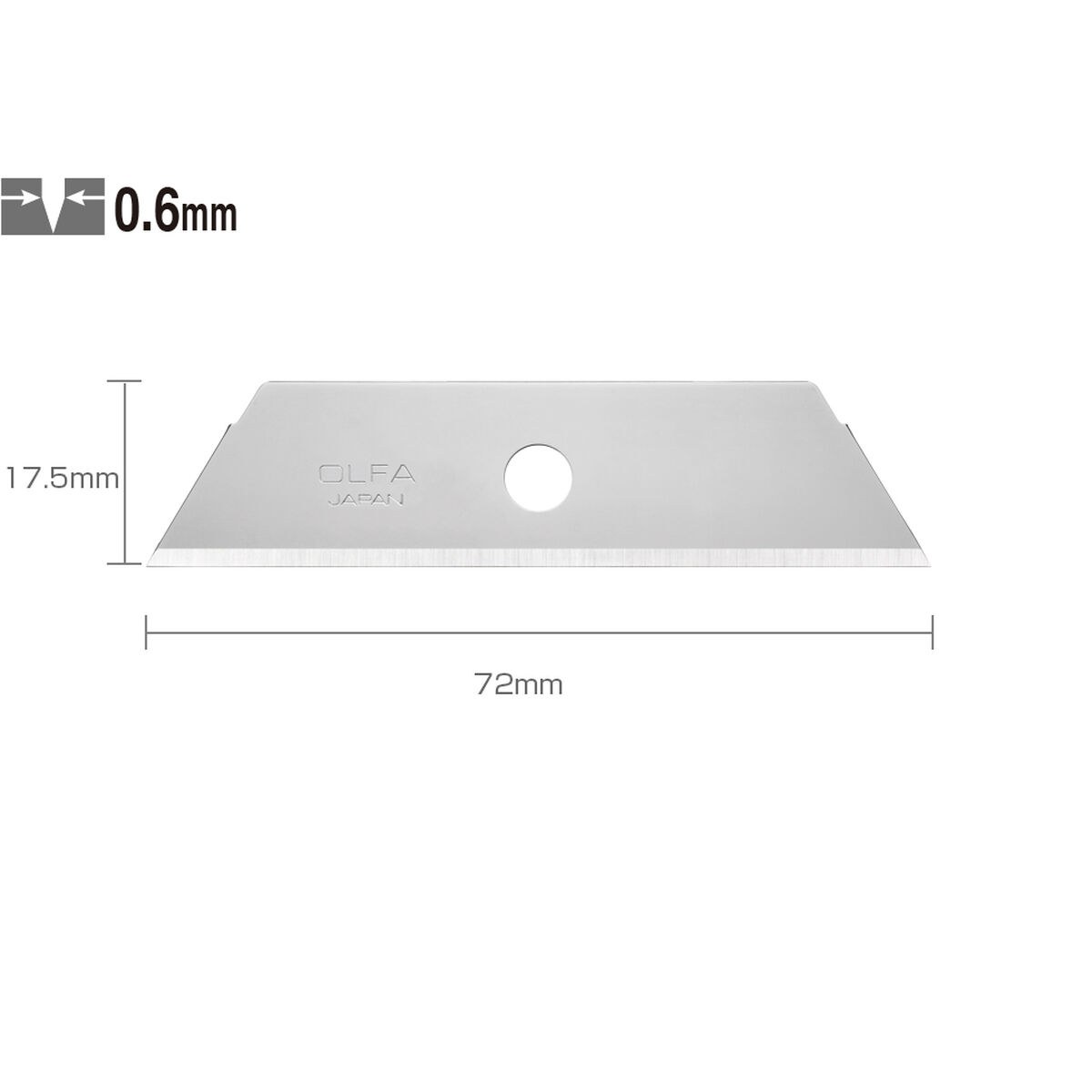 Cutter Blade Scraper 50 Units