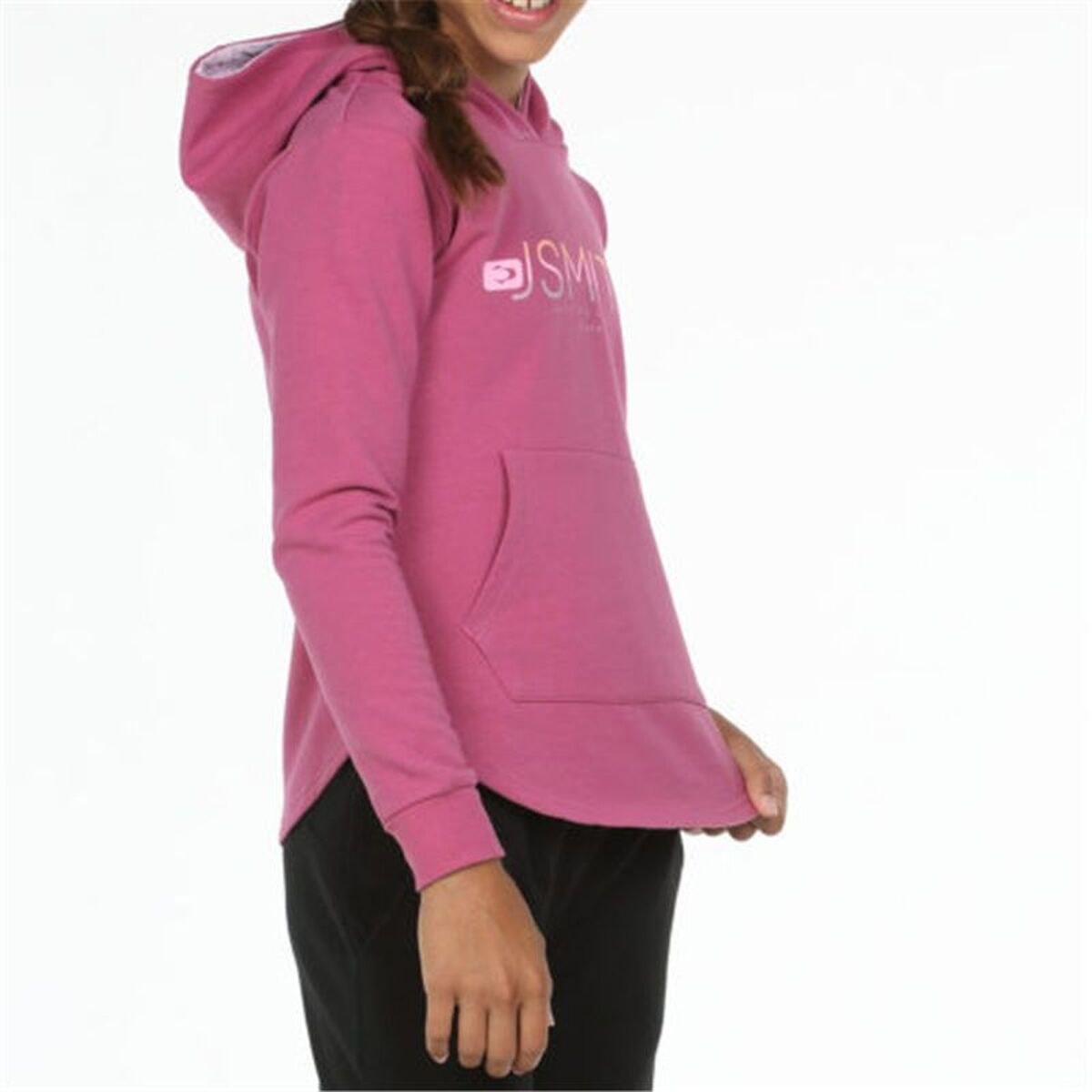 Hooded Sweatshirt for Girls Borda Pink