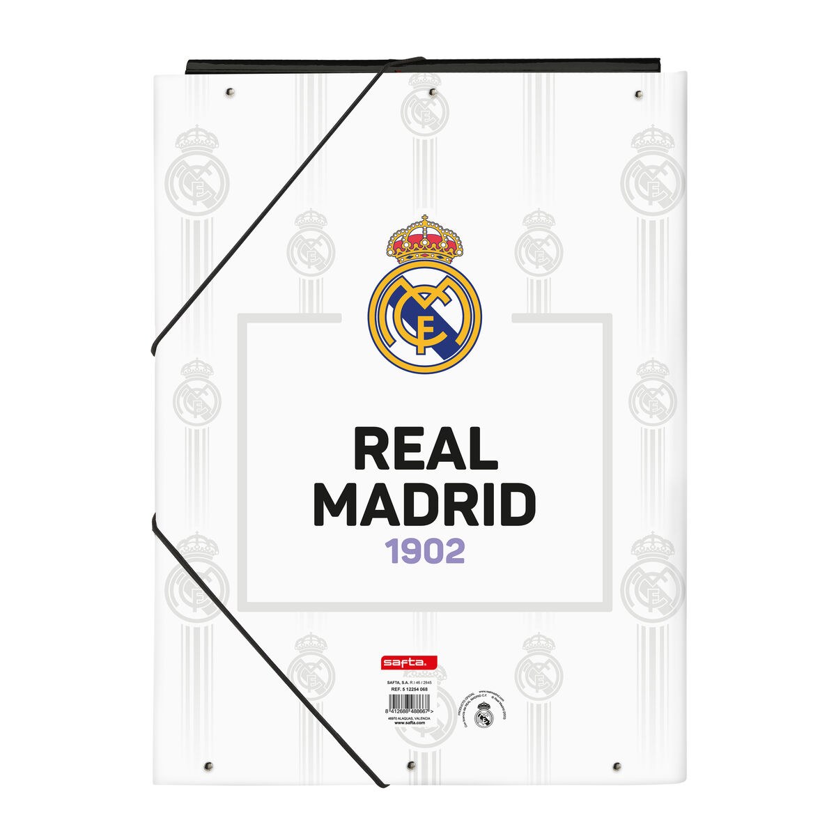 Folder Black White A4 (26 x 33.5 x 2.5 cm)