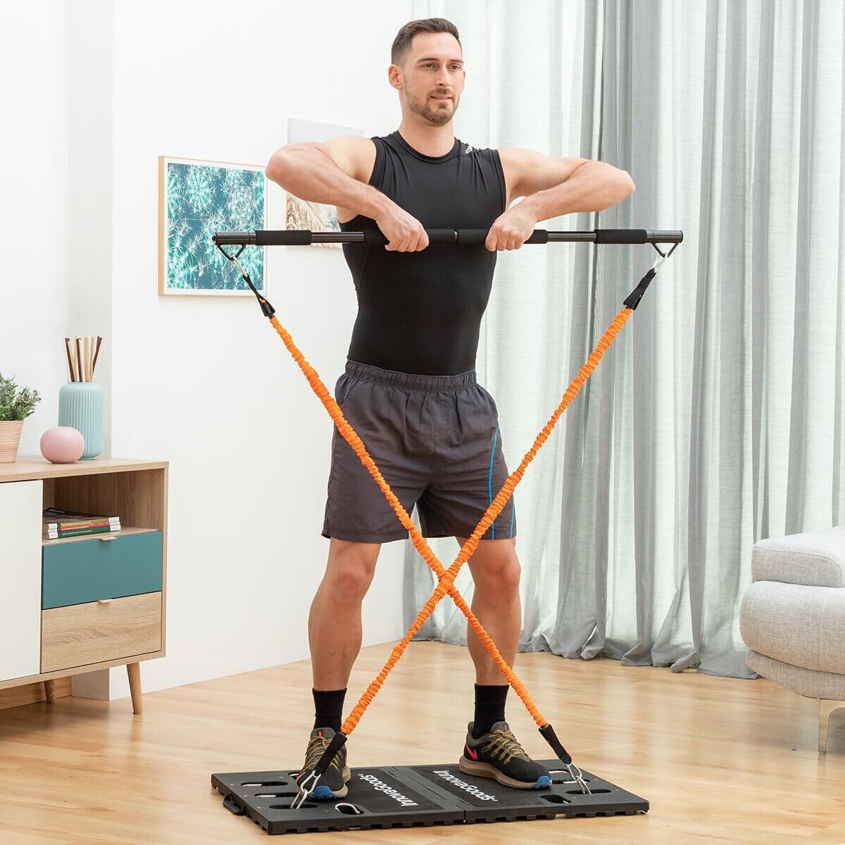 Integrated Portable Training System with Exercise Guide (Refurbished C)