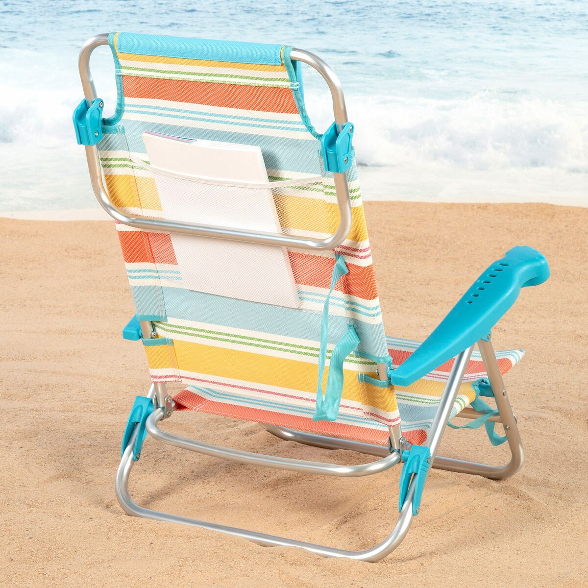 Beach Chair Multicolour 48 x 90 x 60 cm (2 Units)