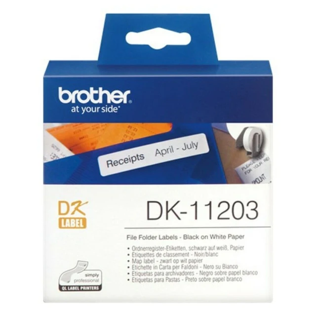 Laminated Tape for Labelling Machines DK11203 White
