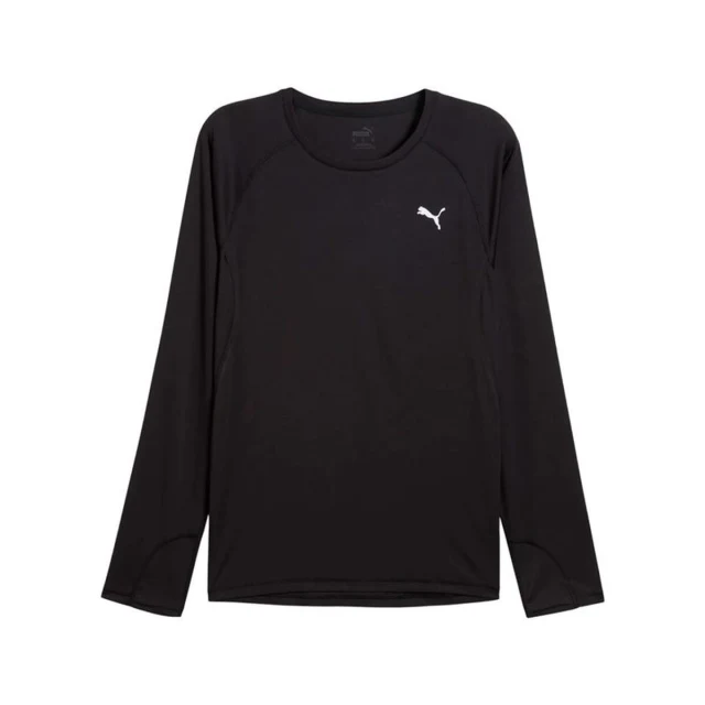 Men’s Long Sleeve T-Shirt M Run Velocity Long Black