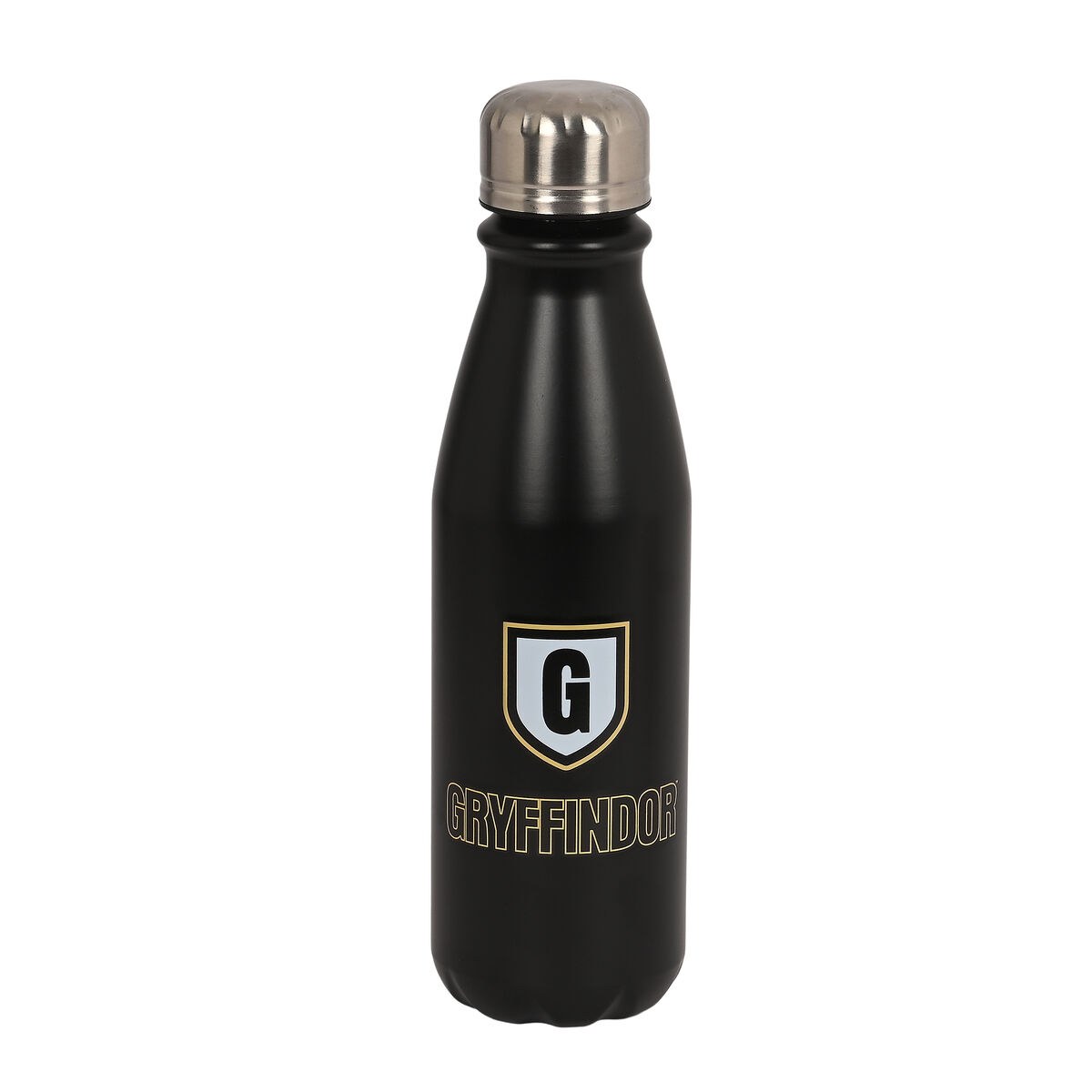 Water bottle Bravery Black Metal 500 ml
