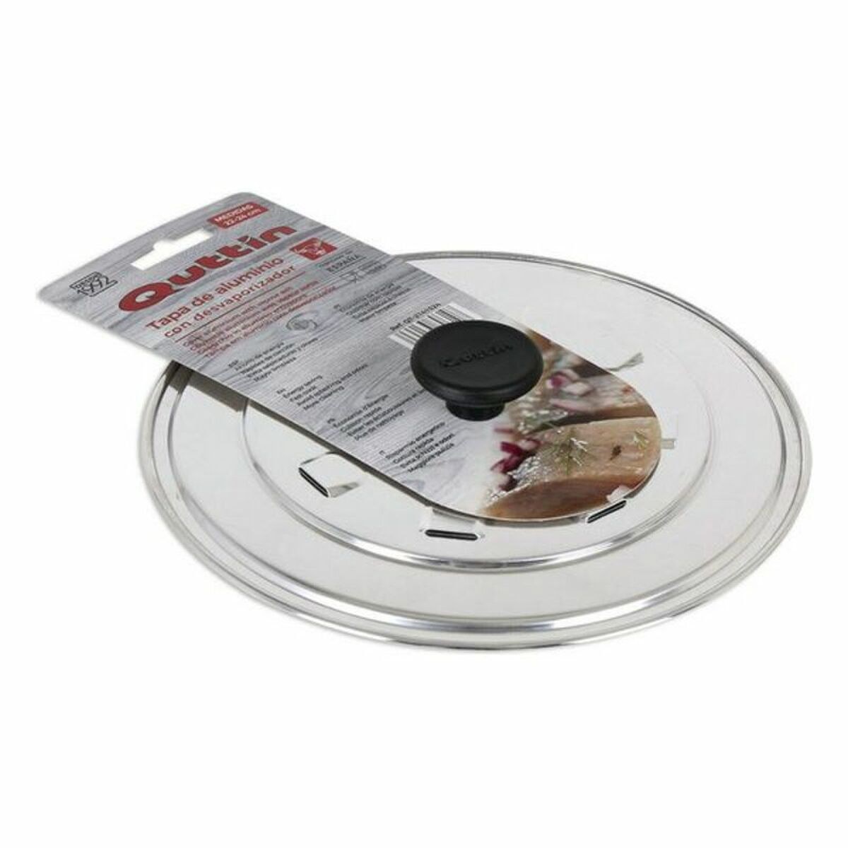 Frying Pan Lid with Steam Holes Aluminium