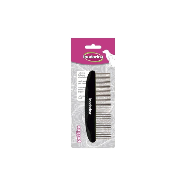 Flea Comb Black Plastic