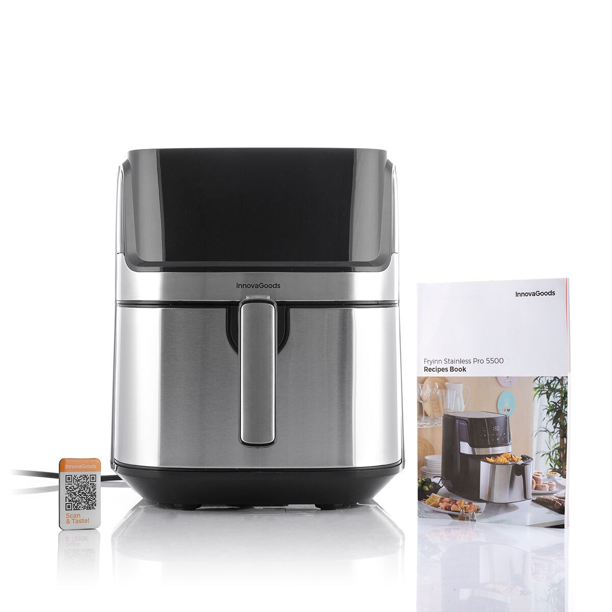 Air Fryer Fryinn Pro 5500 Black 1700 W 5,5 L Stainless steel