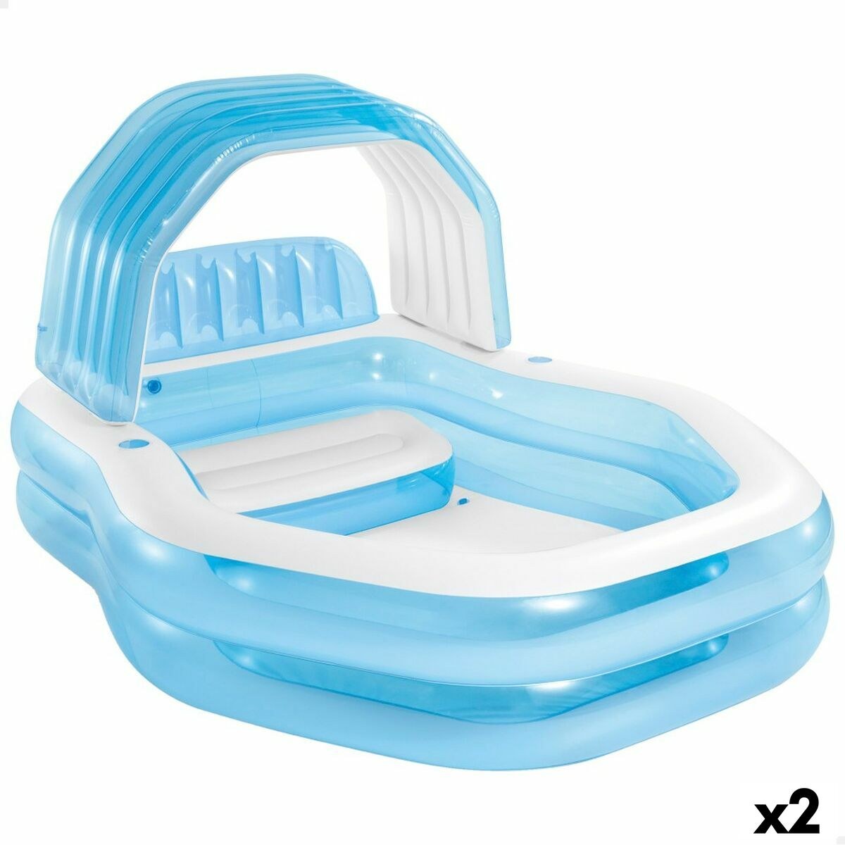 Inflatable pool Blue 530 l 229 x 135 x 191 cm (2 Units)