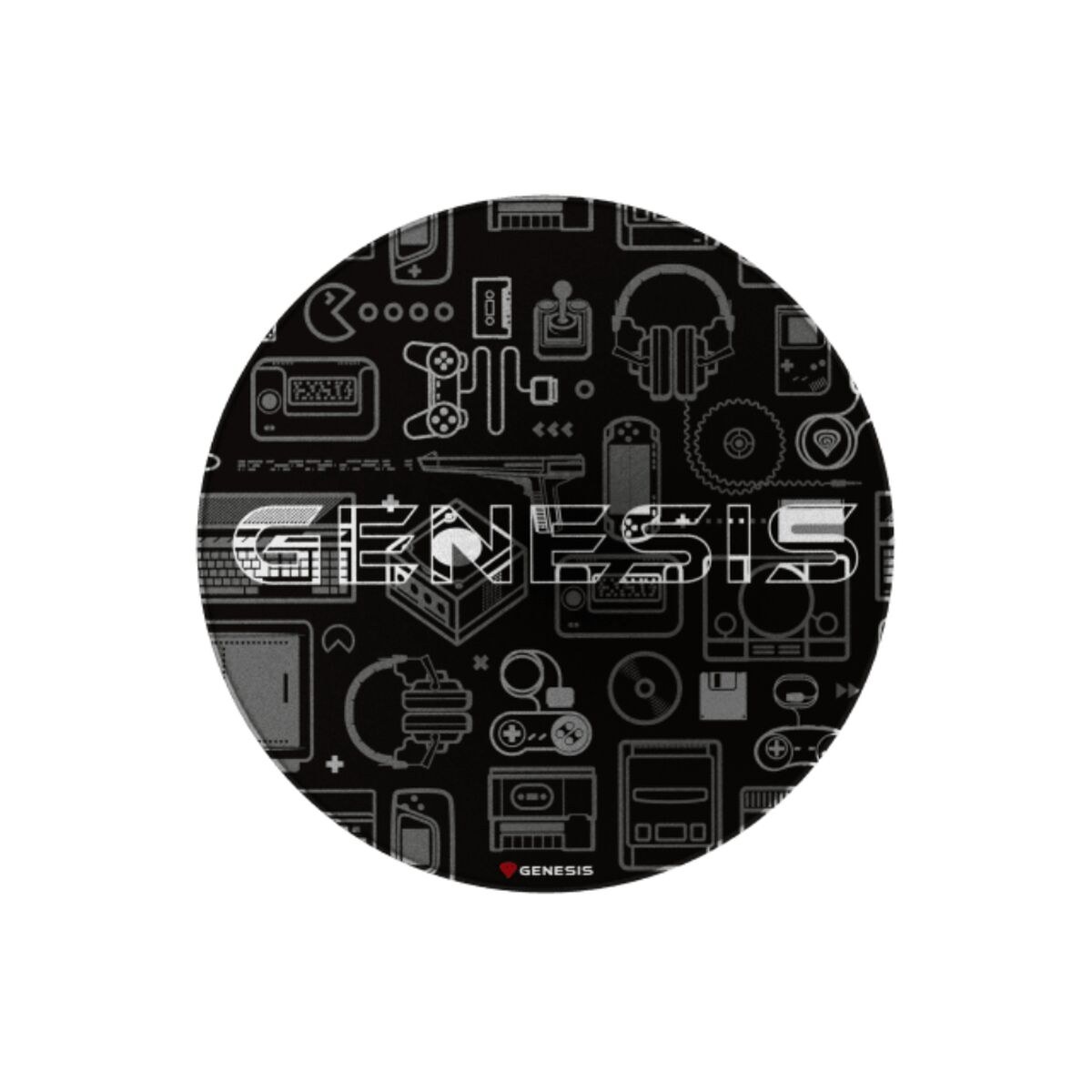 Gaming Mat Tellur 300 - Gear Ø 100 cm Multicolour Polyester Circular
