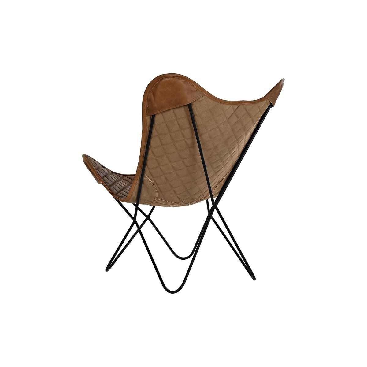 Dining Chair Brown 76 x 75 x 91 cm