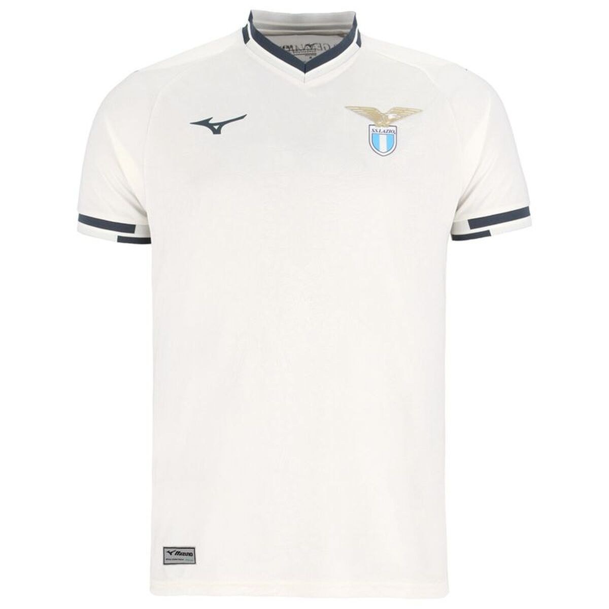Men's Short-sleeved Football Shirt Lazio Away White