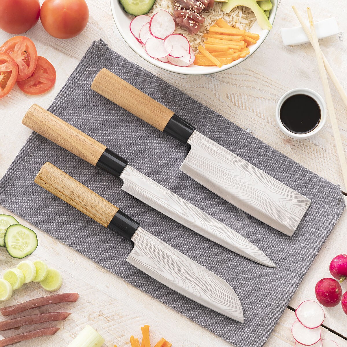 Set of Knives with Professional Carry Case Damas·Q