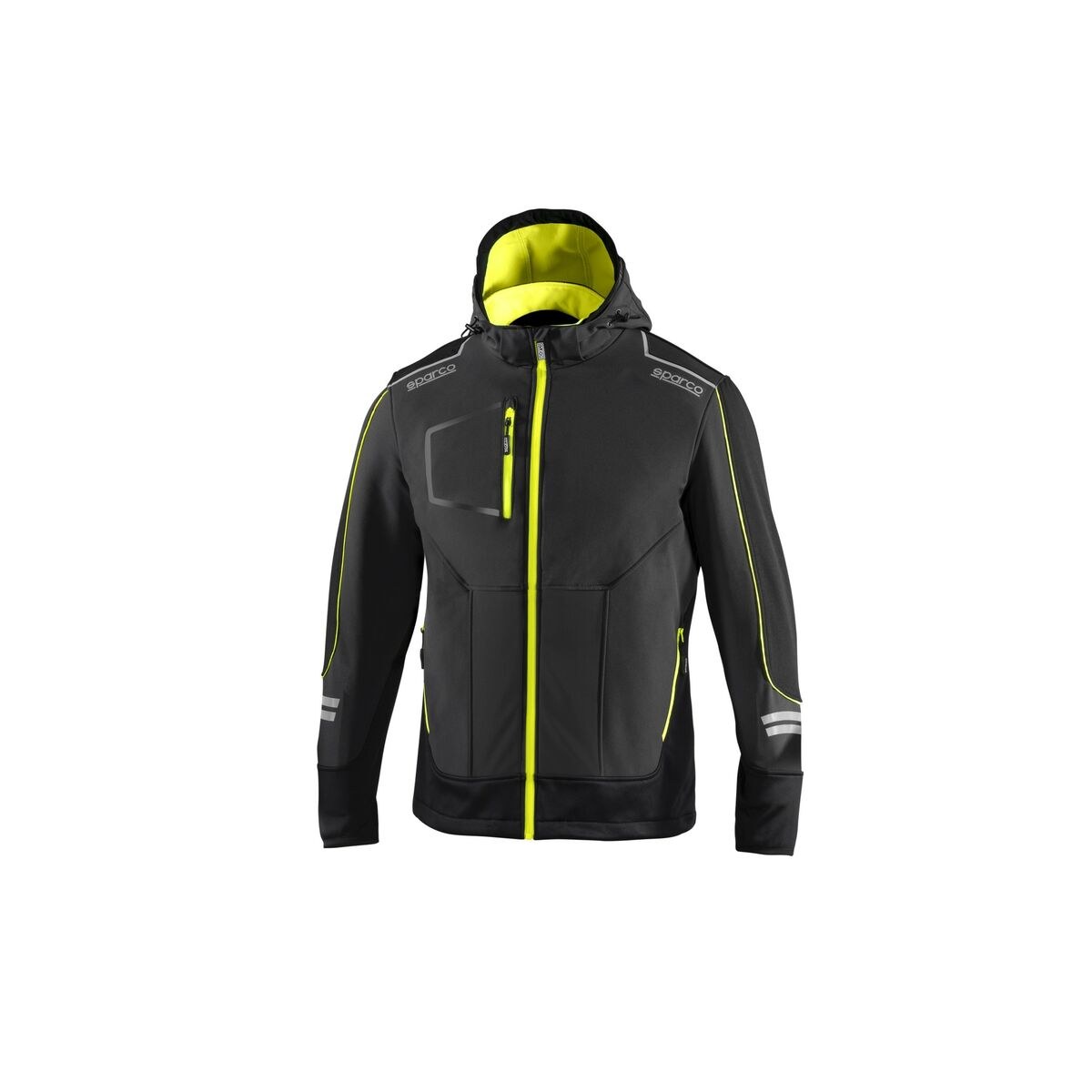 Men's Sports Jacket Tech TW Yellow Grey