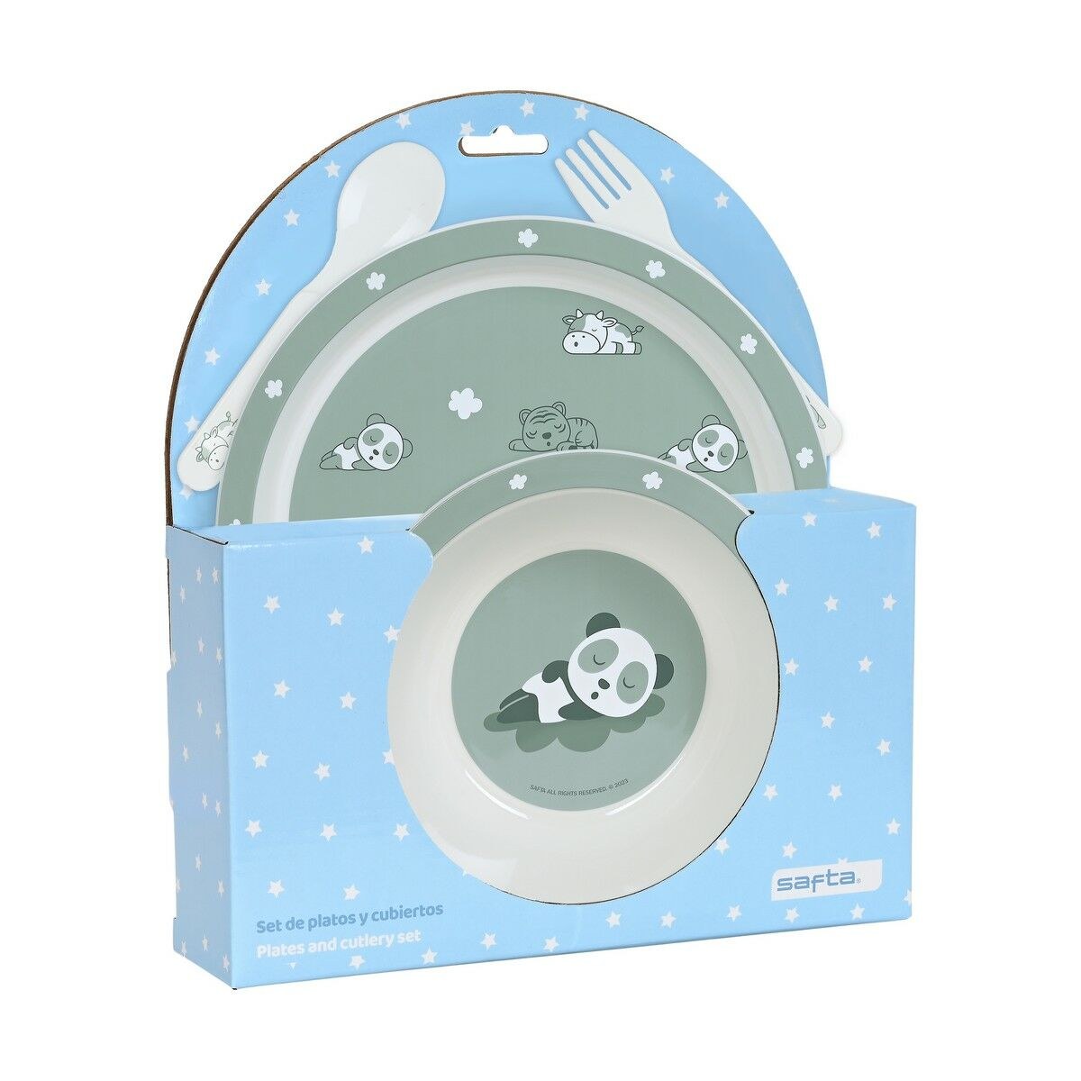 Children’s Dinner Set Dormilon Polyurethane (4 Pieces)