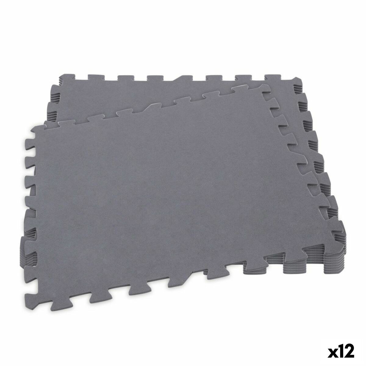 Protective Tarpaulin Grey 100 x 0,5 x 200 cm (12 Units)