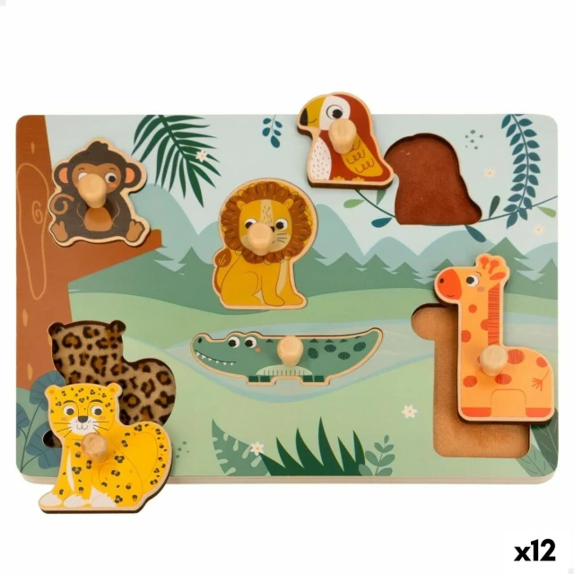 Child's Wooden Puzzle (12 Units)