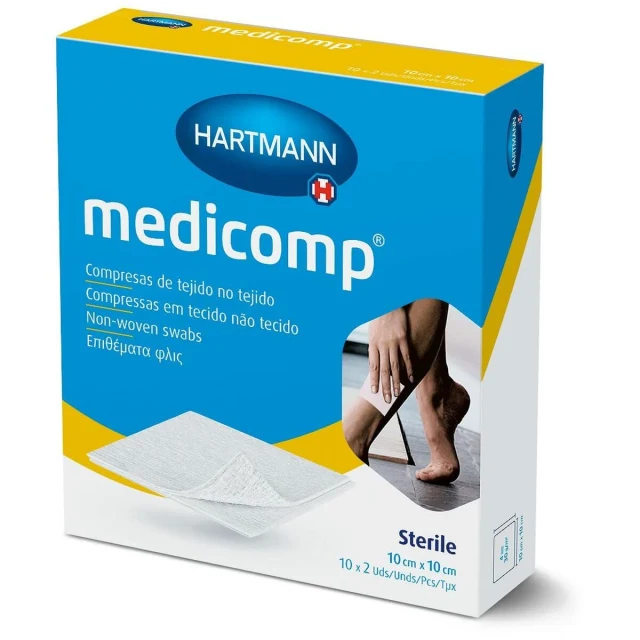 Sterilized Gauze Medicomp 10 x 10 cm 20 Units
