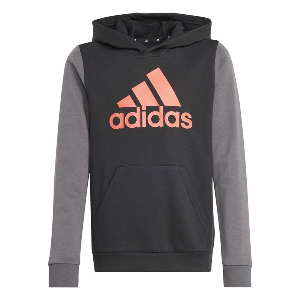 Hooded Sweatshirt for Girls Essentials Grey