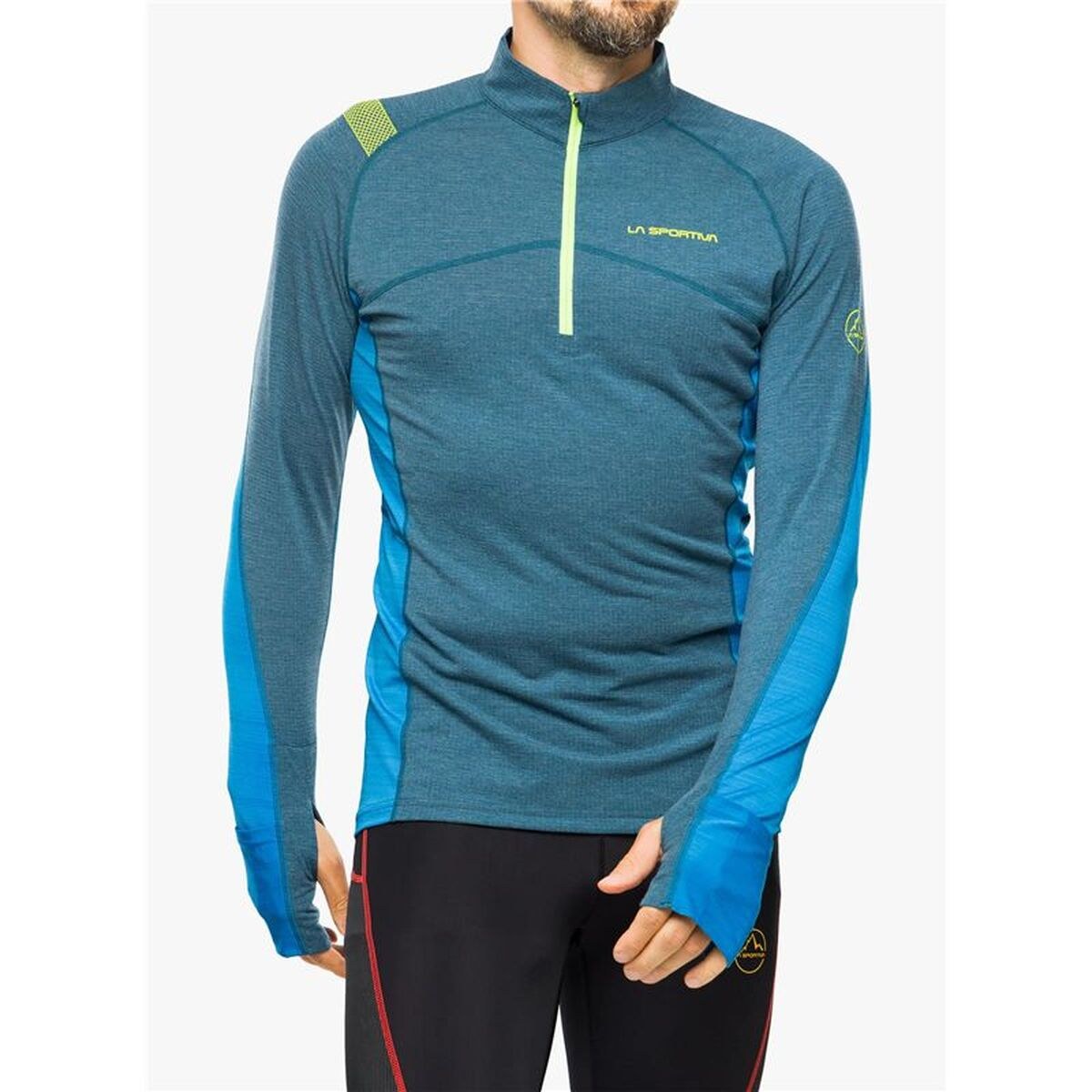 Men’s Long Sleeve T-Shirt Swift Blue
