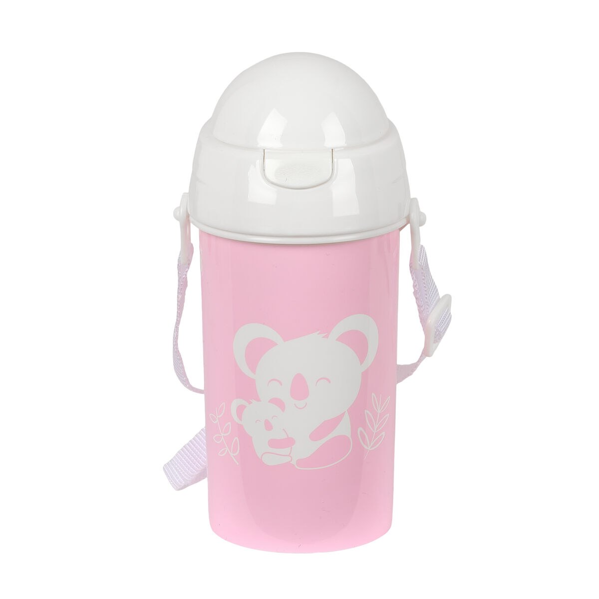 Water bottle Koala Pink PVC 500 ml