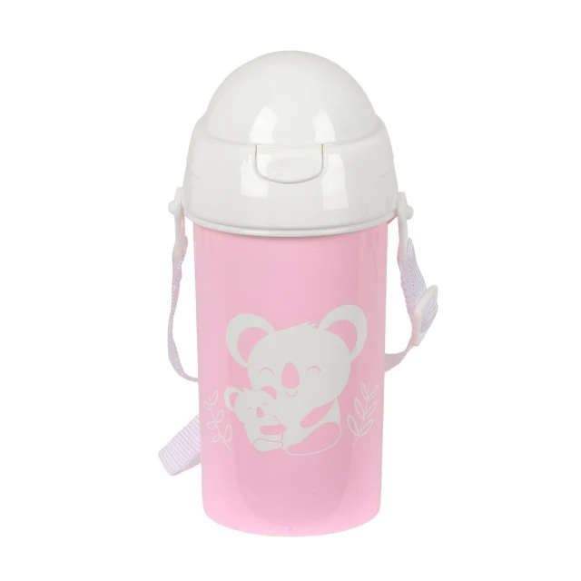 Water bottle Koala Pink PVC 500 ml