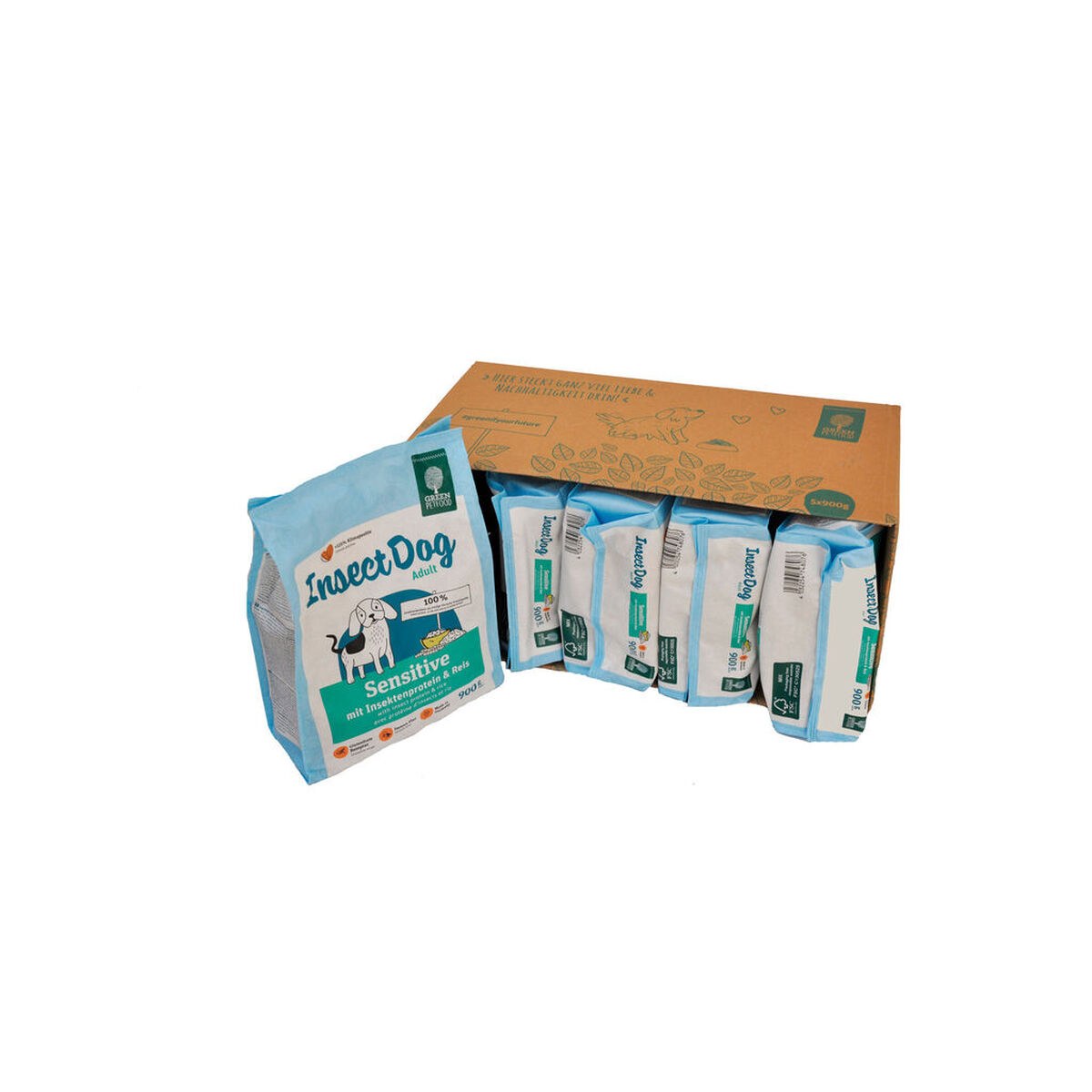 Fodder InsectDog Sensitive 5 x 900 gr
