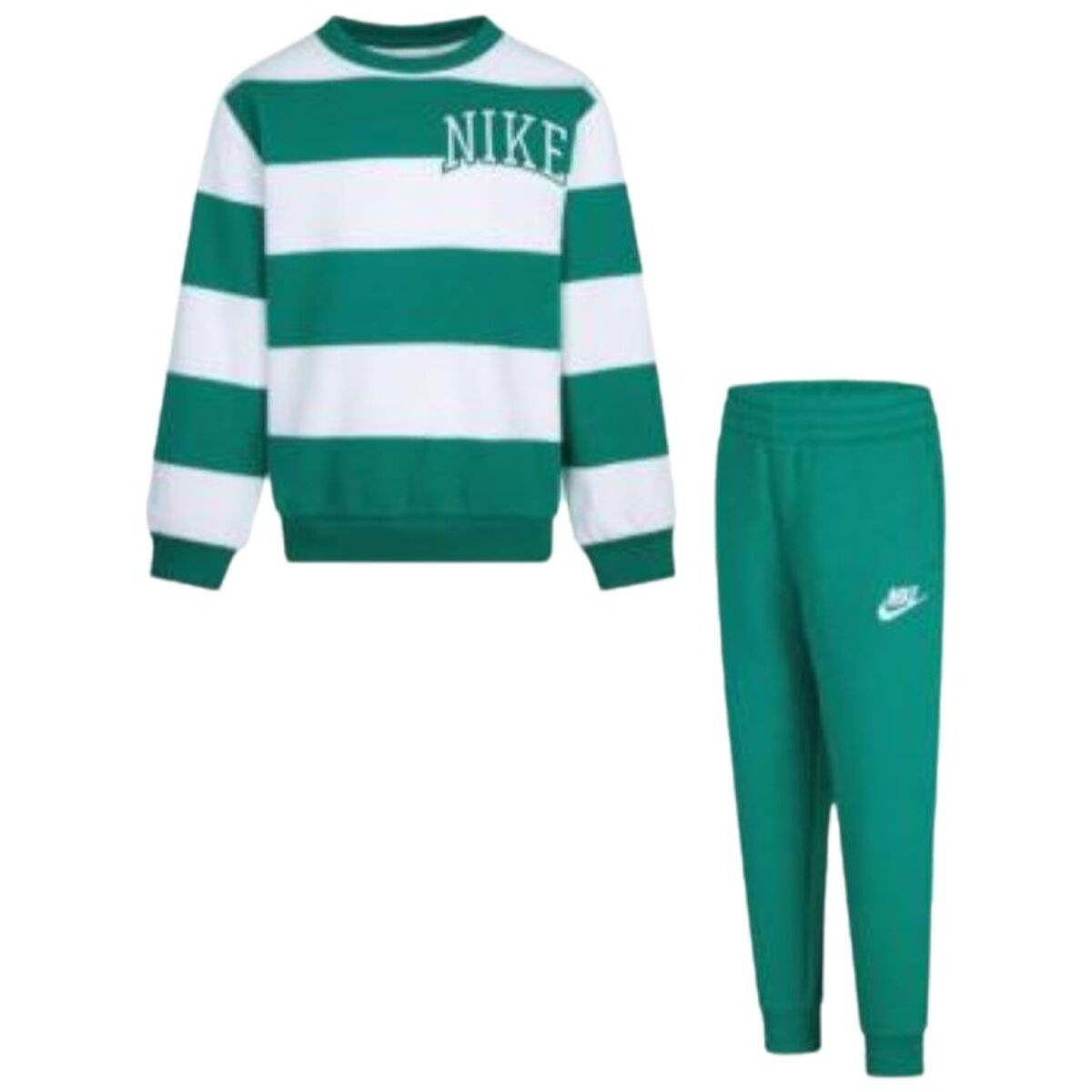 Set of clothes N NSW CLUB SNL STRIPE CREW 86M256 Green