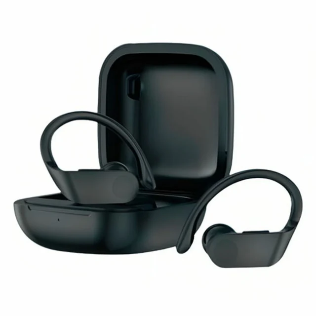 In-ear Bluetooth Headphones DW2012 Black Silicone Plastic