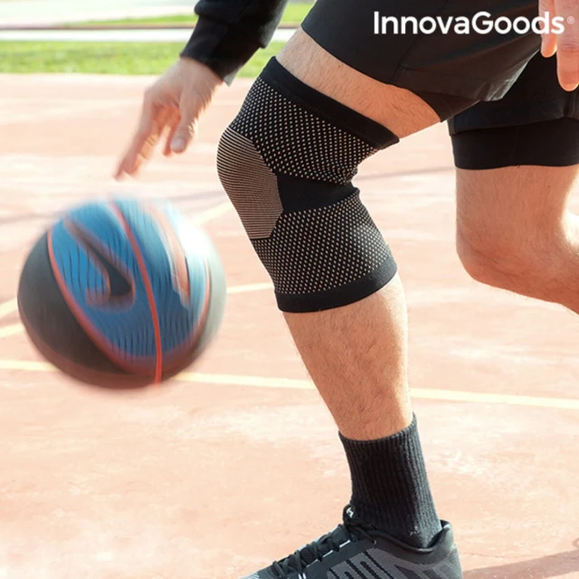 Knee Support with Copper and Bamboo Charcoal Threads Kneecare