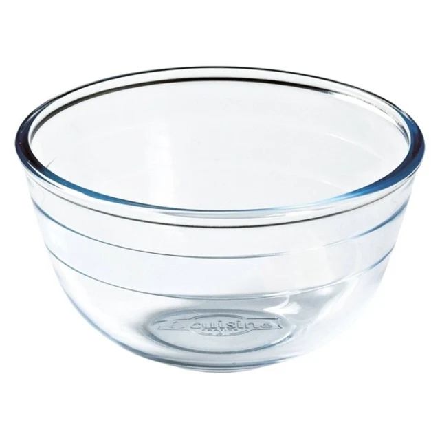 Mixing Bowl O Transparent Glass