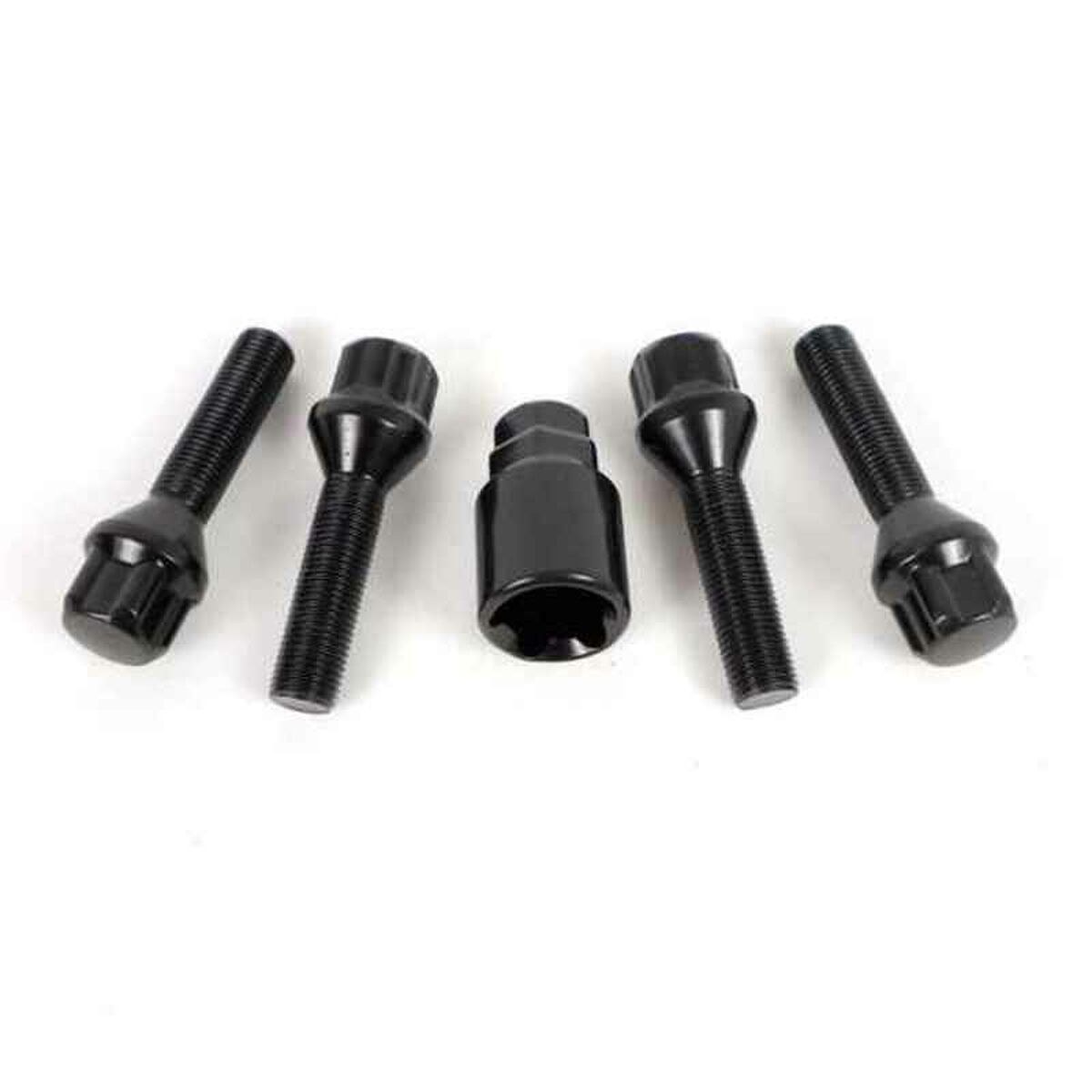Anti-Theft Screws OMPS09851201 M12 x 1,25 4 uds Black