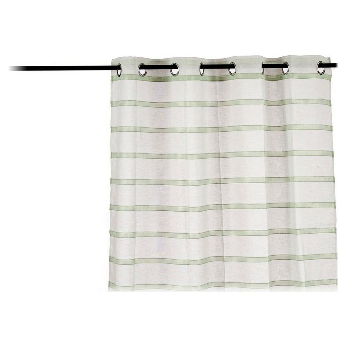 Curtain Green 140 x 0,1 x 260 cm Net curtain Stripes