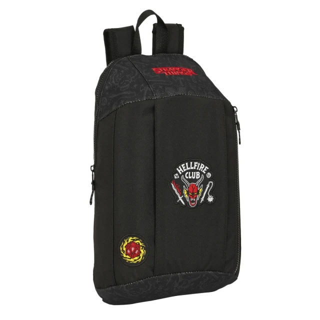Hiking Backpack Black 22 x 39 x 10 cm