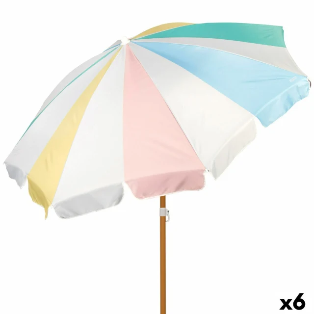 Beach parasol Ø 200 cm 20 x 185 x 20 cm (6 Units)