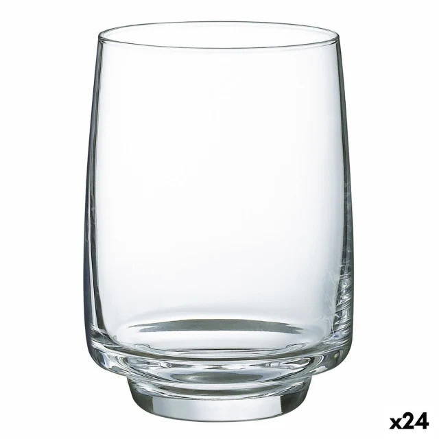 Glass Equip Home Transparent Glass 280 ml (24 Units)