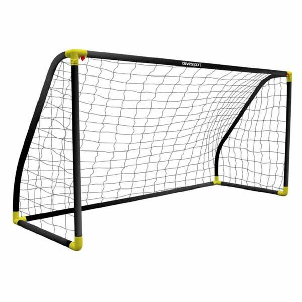 Folding Goalposts 180 x 91 x 120 cm Black (Black)