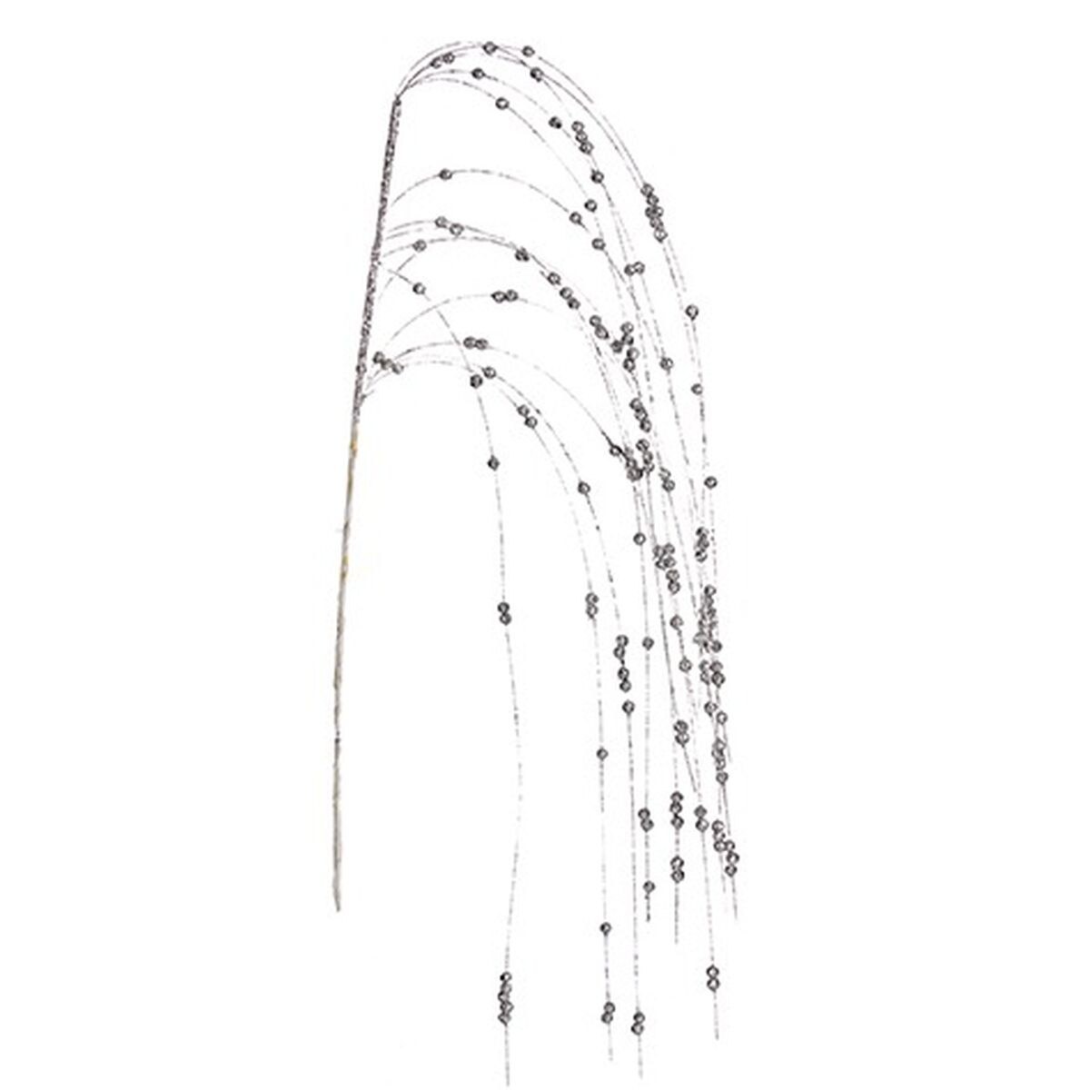 Branch Silver Berries 100 x 3 x 5 cm (24 Units)
