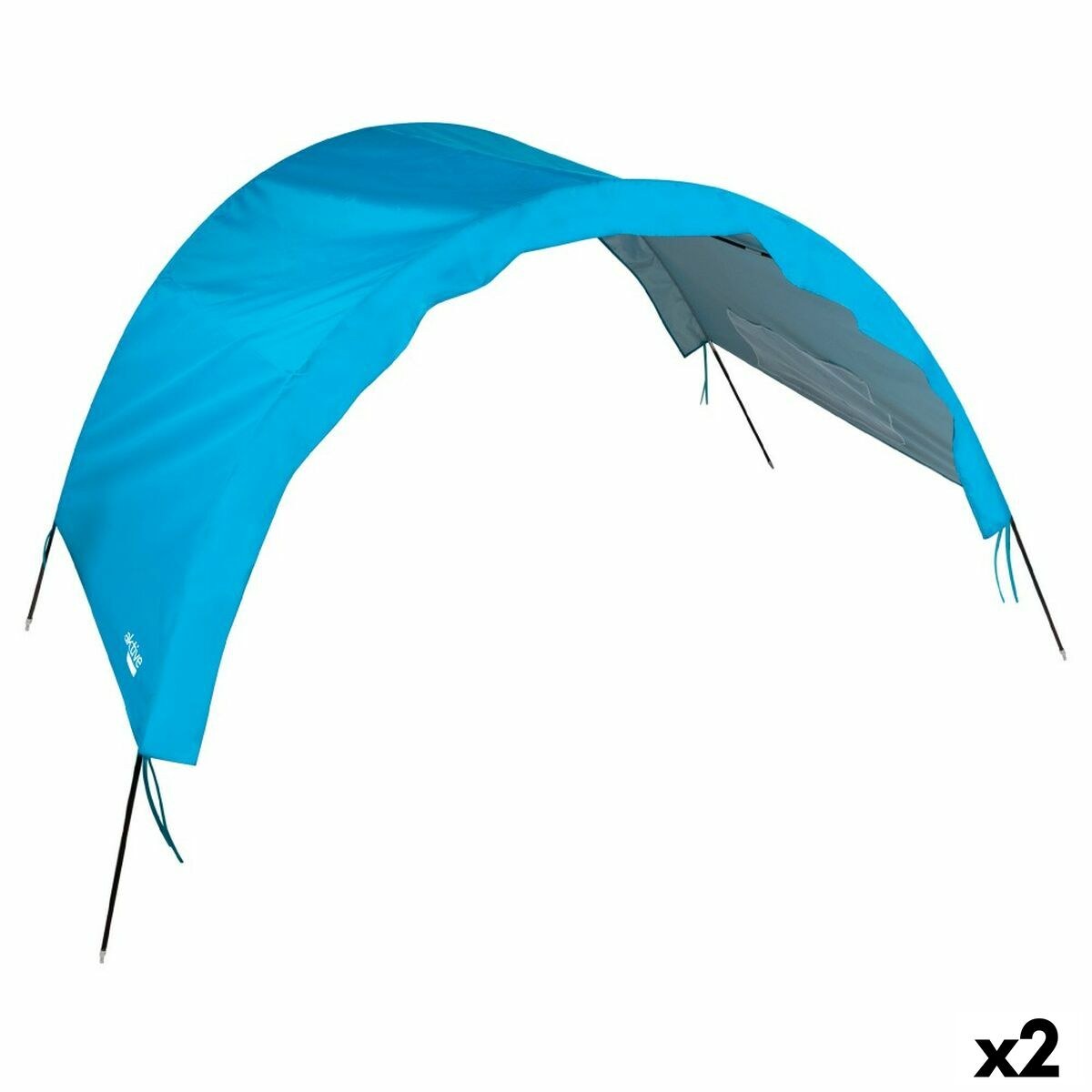 Awning Blue Beach Polyester 360 x 120 x 150 cm