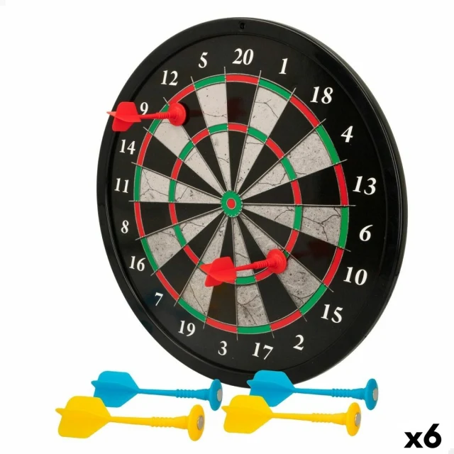 Target Double-sided Magnetic 30,5 x 30,5 x 1 cm (6 Units)