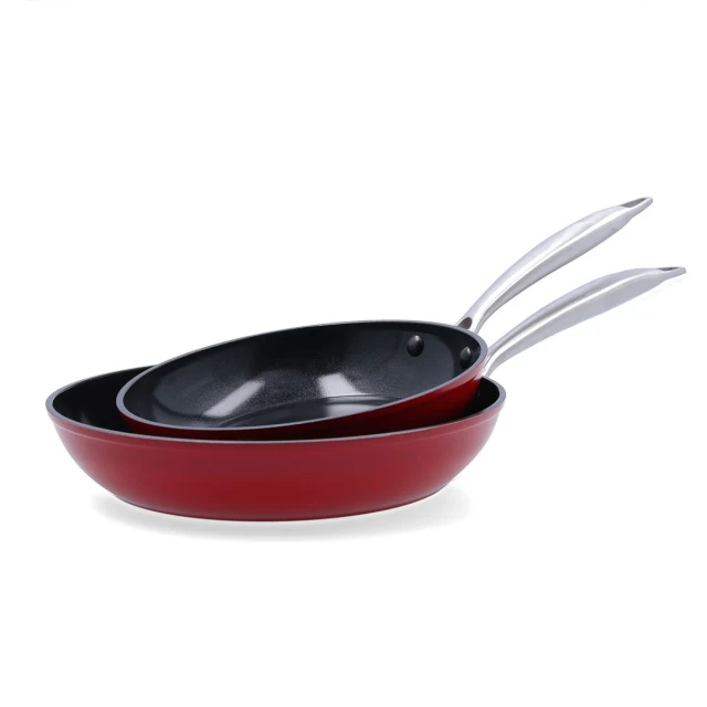 Set of pans Mirro Red Metal 2 Pieces