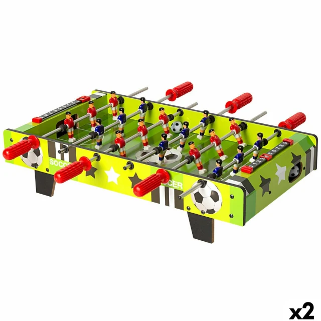 Table football 60 x 14 x 32 cm (2 Units)