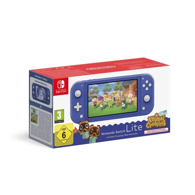Switch Lite + Animal Crossing 45496546120 Blue