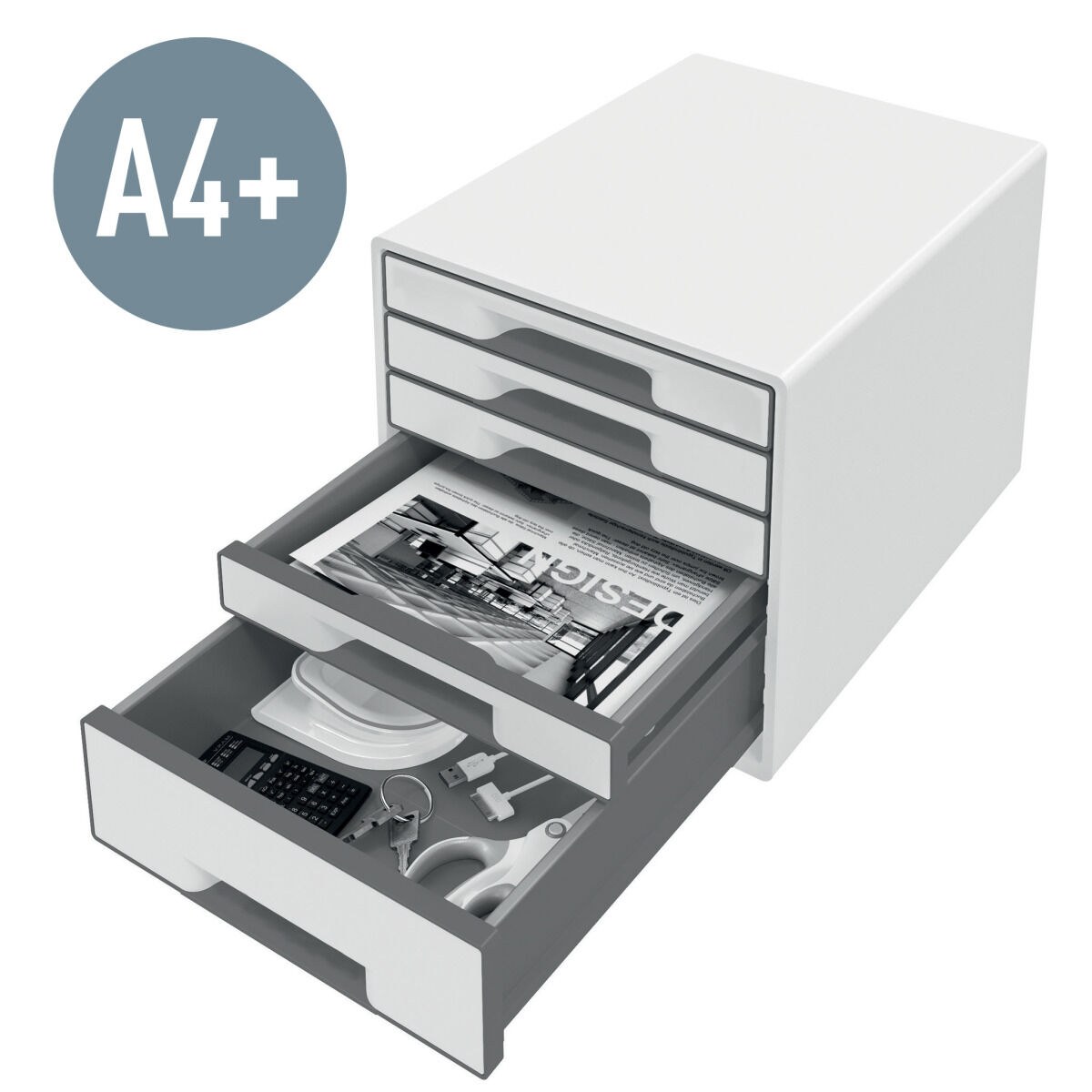 Chest of drawers WOW CUBE Black