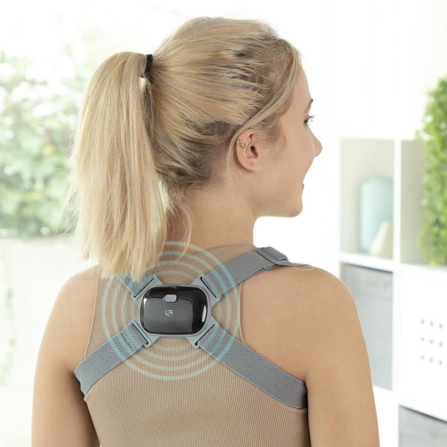 Intelligent Rechargeable Posture Trainer with Vibration Viback